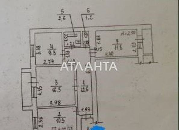 3-rooms apartment apartment by the address st. Bocharova gen (area 67,3 m2) - Atlanta.ua - photo 8