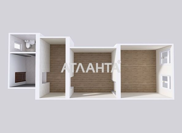 2-rooms apartment apartment by the address st. Manezhnaya (area 40,9 m²) - Atlanta.ua - photo 16