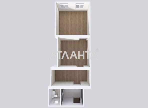 2-rooms apartment apartment by the address st. Manezhnaya (area 40,9 m²) - Atlanta.ua - photo 17