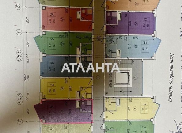 1-комнатная квартира по адресу ул. Черноморского Казачества (площадь 24,5 м²) - Atlanta.ua - фото 3