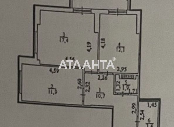 2-rooms apartment apartment by the address st. Zhabotinskogo Proletarskaya (area 60,0 m2) - Atlanta.ua - photo 4