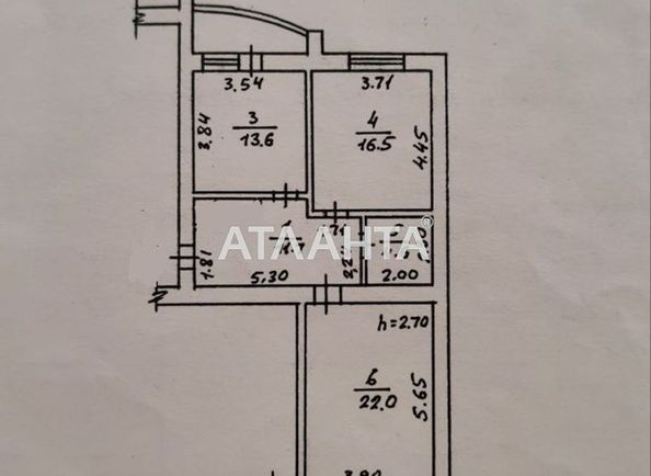 2-rooms apartment apartment by the address st. Vilyamsa ak (area 73,0 m2) - Atlanta.ua - photo 19