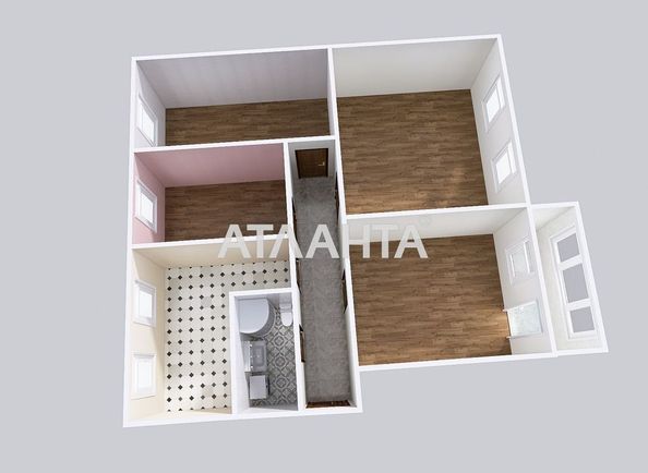 Многокомнатная квартира по адресу Елисаветградский пер. (площадь 96,2 м²) - Atlanta.ua - фото 25