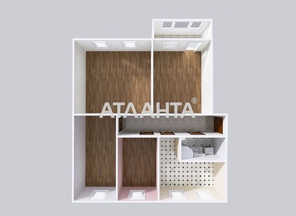 Многокомнатная квартира по адресу Елисаветградский пер. (площадь 96,2 м²) - Atlanta.ua - фото 30
