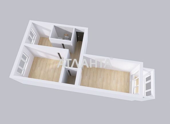 2-rooms apartment apartment by the address st. Ivana i Yuriya Lipy Gaydara (area 50 m²) - Atlanta.ua - photo 19