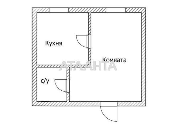 1-room apartment apartment by the address st. Nebesnoy Sotni pr Zhukova marsh pr Leninskoy iskry pr (area 37 m²) - Atlanta.ua - photo 5