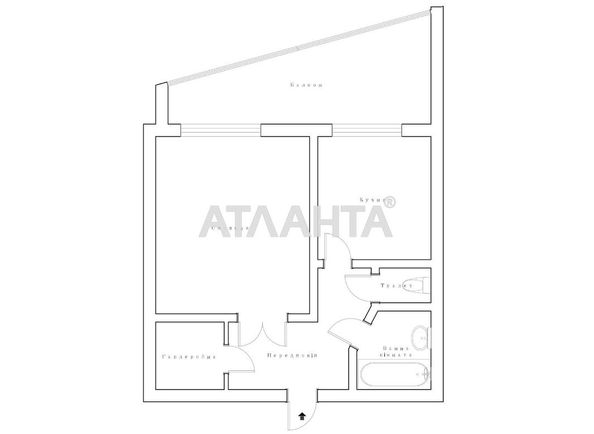 1-room apartment apartment by the address st. Svyatoslava Rikhtera Shchorsa (area 44,1 m²) - Atlanta.ua - photo 11