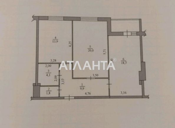 2-rooms apartment apartment by the address st. Prigorodnaya (area 70,0 m2) - Atlanta.ua - photo 26