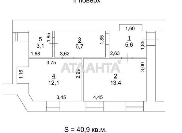 2-rooms apartment apartment by the address st. Sadovaya (area 41 m²) - Atlanta.ua - photo 4