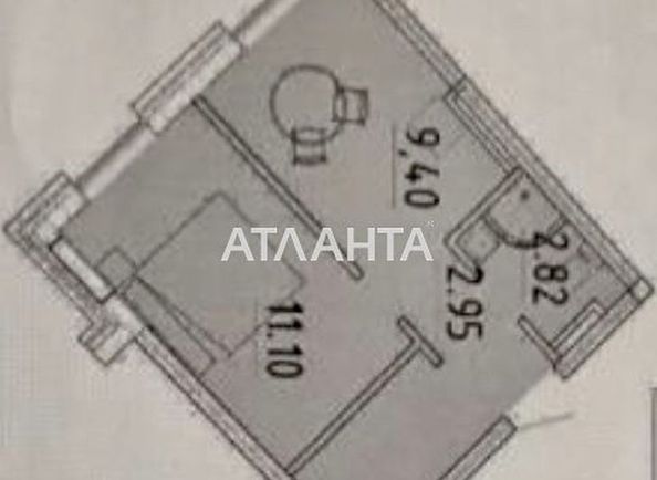 1-room apartment apartment by the address st. Fontanskaya dor Perekopskoy Divizii (area 30,1 m²) - Atlanta.ua - photo 2