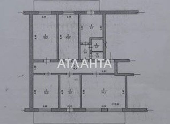 Многокомнатная квартира по адресу ул. Новаторов (площадь 111,2 м2) - Atlanta.ua - фото 14
