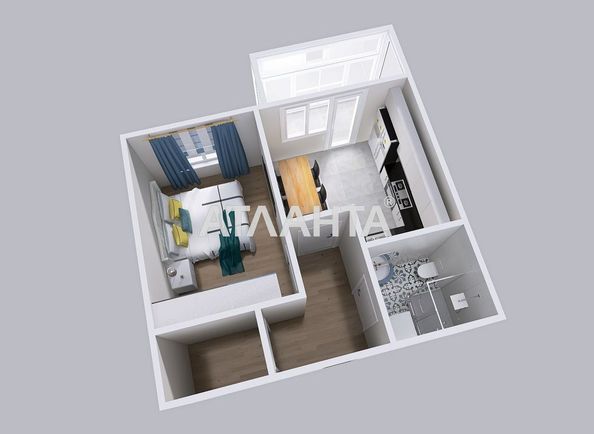 1-room apartment apartment by the address st. Pishonovskaya (area 36,5 m²) - Atlanta.ua - photo 15