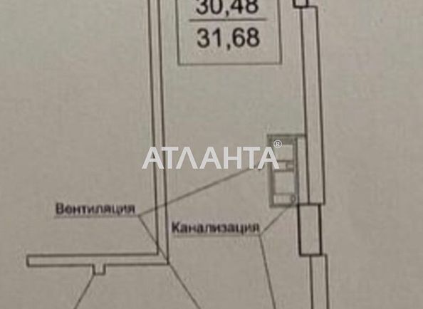 1-room apartment apartment by the address st. Topolinnyy per (area 32 m²) - Atlanta.ua - photo 4