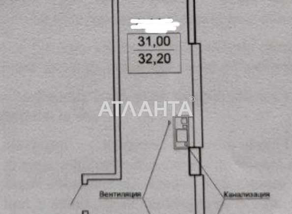 1-room apartment apartment by the address st. Topolinnyy per (area 32,0 m2) - Atlanta.ua