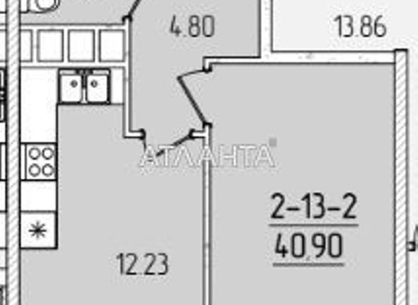 1-комнатная квартира по адресу ул. Краснова (площадь 41 м²) - Atlanta.ua - фото 3