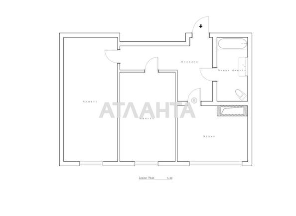 2-rooms apartment apartment by the address st. Genuezskaya (area 62 m²) - Atlanta.ua - photo 25