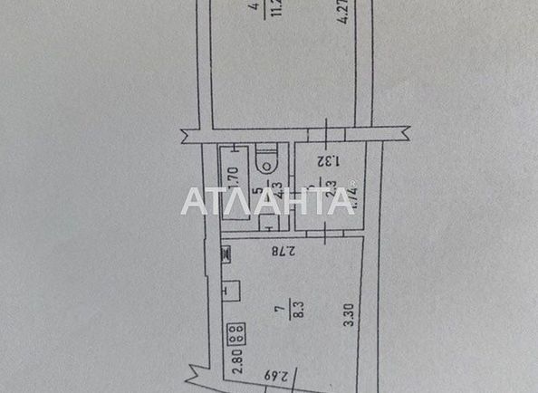 1-комнатная квартира по адресу ул. Разумовская (площадь 24 м²) - Atlanta.ua - фото 11
