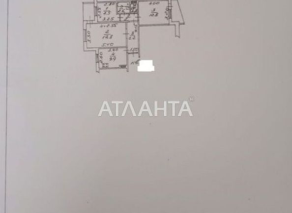 3-rooms apartment apartment by the address st. Balkovskaya Frunze (area 63,3 m2) - Atlanta.ua - photo 4