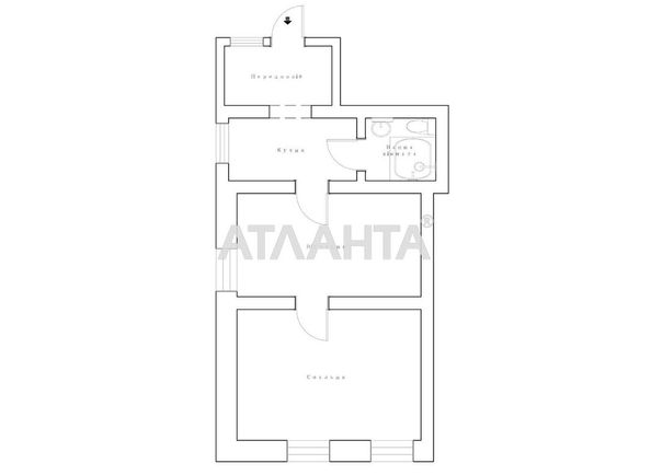 2-кімнатна квартира за адресою вул. Гаріна (площа 31 м²) - Atlanta.ua - фото 19