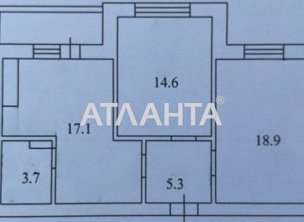 3-rooms apartment apartment by the address st. Tramvaynaya (area 62,0 m2) - Atlanta.ua - photo 10