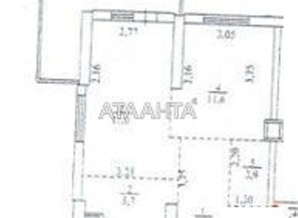 1-room apartment apartment by the address st. Topolinnyy per (area 48,4 m²) - Atlanta.ua - photo 6