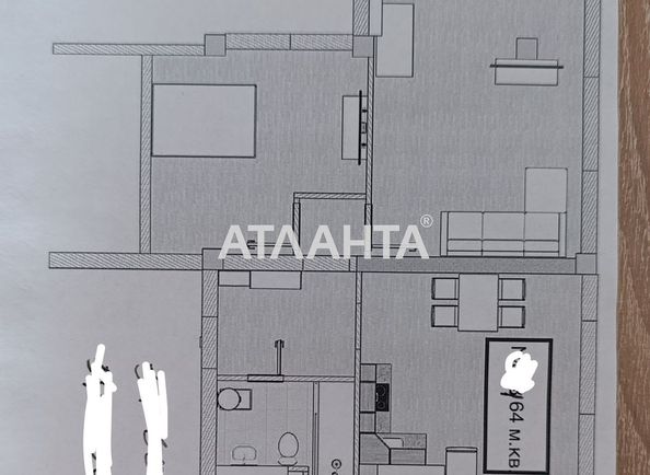 2-кімнатна квартира за адресою вул. Цвєтаєва ген. (площа 64 м²) - Atlanta.ua - фото 23