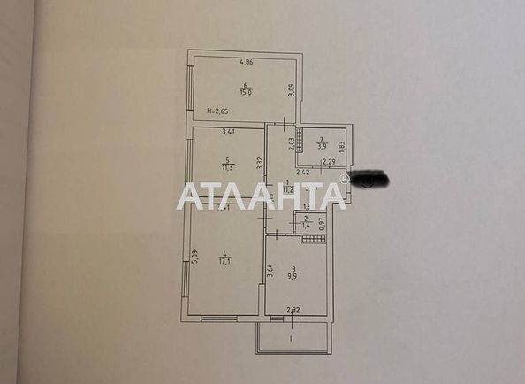 3-rooms apartment apartment by the address st. Grushevskogo Mikhaila Bratev Achkanovykh (area 73,0 m2) - Atlanta.ua - photo 10