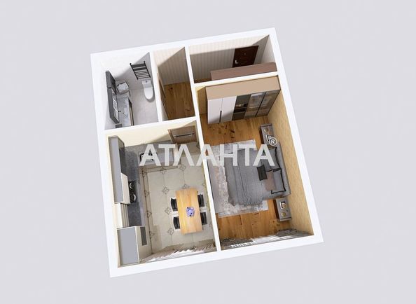 2-кімнатна квартира за адресою вул. Добробутна (площа 35 м²) - Atlanta.ua - фото 15