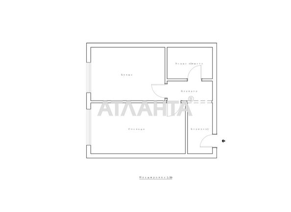2-кімнатна квартира за адресою вул. Добробутна (площа 35 м²) - Atlanta.ua - фото 18