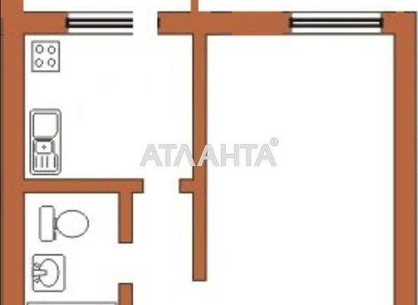 1-room apartment apartment (area 26,6 m2) - Atlanta.ua - photo 16