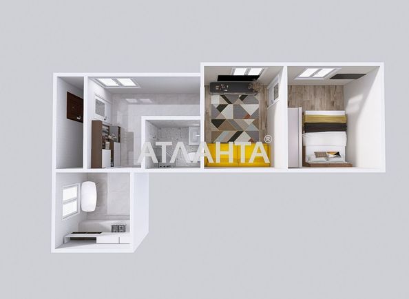1-room apartment apartment by the address st. Rishelevskaya Lenina (area 35 m²) - Atlanta.ua - photo 16