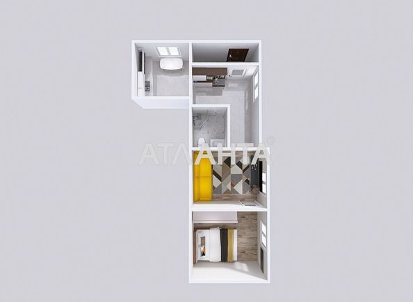 1-room apartment apartment by the address st. Rishelevskaya Lenina (area 35 m²) - Atlanta.ua - photo 22