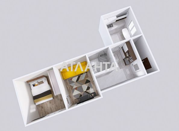 1-room apartment apartment by the address st. Rishelevskaya Lenina (area 35 m²) - Atlanta.ua - photo 18