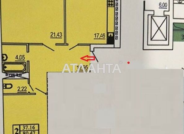 2-rooms apartment apartment by the address st. Zooparkovaya (area 80,5 m2) - Atlanta.ua - photo 2