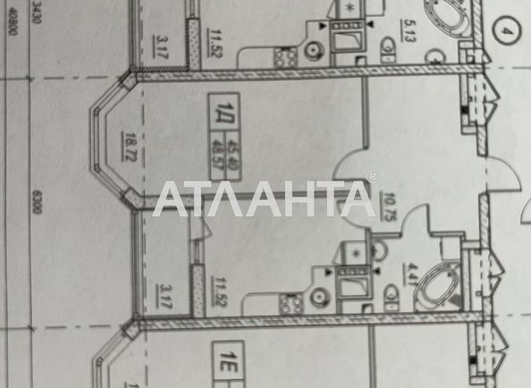 1-room apartment apartment by the address st. Srednefontanskaya (area 48,8 m²) - Atlanta.ua - photo 5