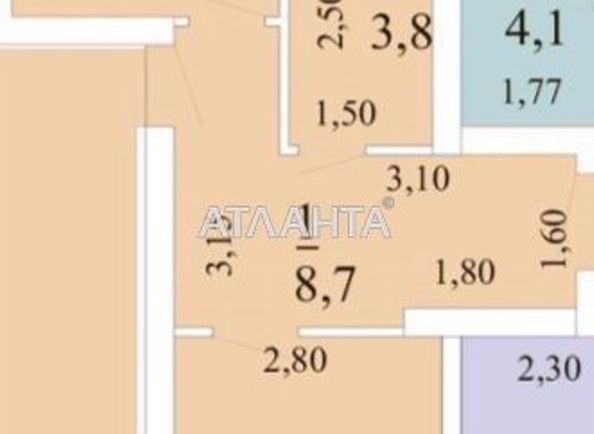 1-room apartment apartment by the address st. Novatorov (area 62,0 m2) - Atlanta.ua - photo 6