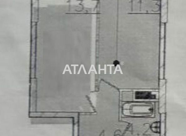 1-кімнатна квартира за адресою вул. Тульська (площа 34,8 м2) - Atlanta.ua - фото 2