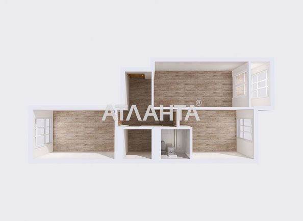 2-rooms apartment apartment by the address st. 7 km ovidiopolskoy dor (area 62,7 m²) - Atlanta.ua - photo 6