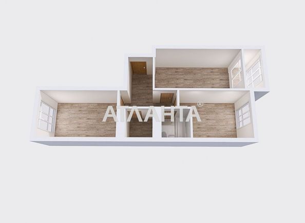 2-rooms apartment apartment by the address st. 7 km ovidiopolskoy dor (area 62,7 m²) - Atlanta.ua - photo 8