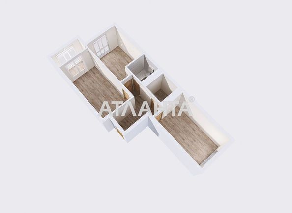 2-rooms apartment apartment by the address st. 7 km ovidiopolskoy dor (area 62,7 m²) - Atlanta.ua - photo 11