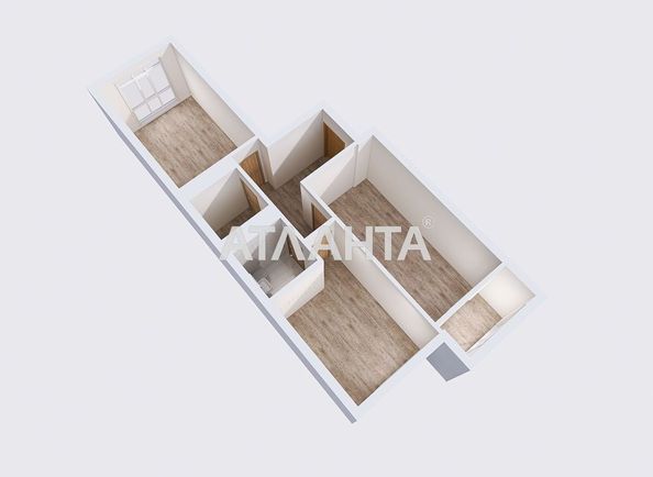 2-rooms apartment apartment by the address st. 7 km ovidiopolskoy dor (area 62,7 m²) - Atlanta.ua - photo 13