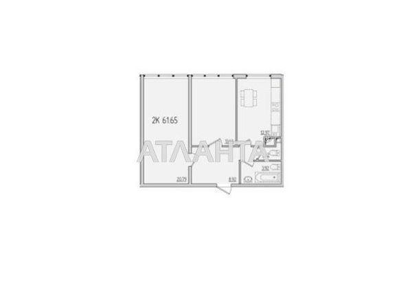 2-rooms apartment apartment by the address st. Sakharova (area 63,6 m2) - Atlanta.ua