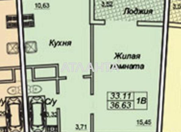 1-кімнатна квартира за адресою вул. Генуезька (площа 37 м²) - Atlanta.ua - фото 10
