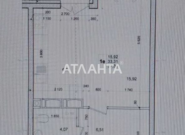 1-кімнатна квартира за адресою вул. Лісова (площа 38 м²) - Atlanta.ua - фото 22