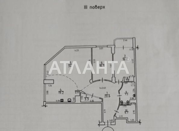 3-rooms apartment apartment by the address st. Glushko ak pr Dimitrova pr (area 127,5 m2) - Atlanta.ua - photo 19