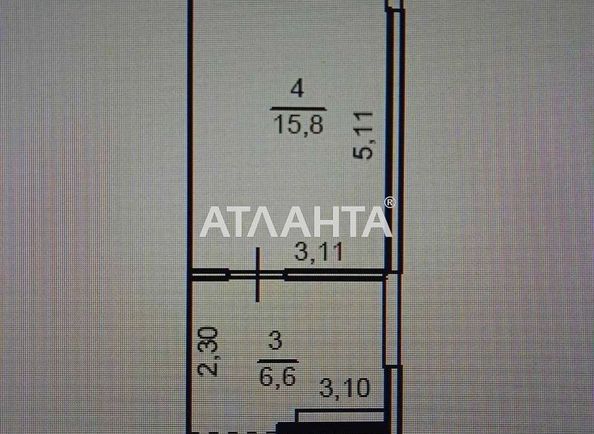 1-комнатная квартира по адресу Небесной Сотни пр. (площадь 30 м²) - Atlanta.ua - фото 4