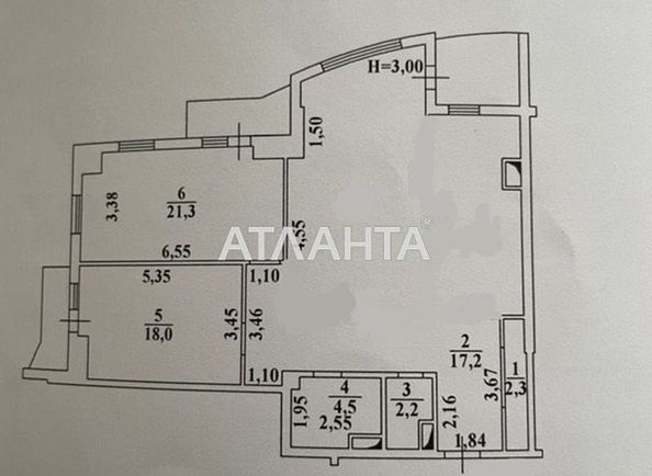 3-комнатная квартира по адресу Люстдорфская дор. (площадь 130,0 м2) - Atlanta.ua - фото 12