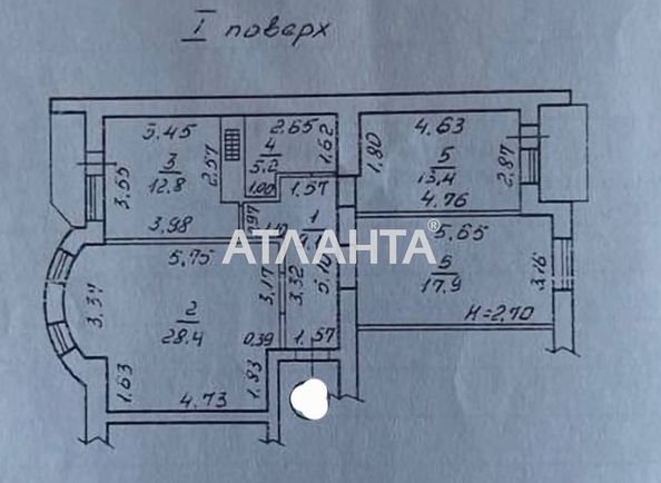 3-кімнатна квартира за адресою вул. Вільямса ак. (площа 89,9 м²) - Atlanta.ua - фото 8
