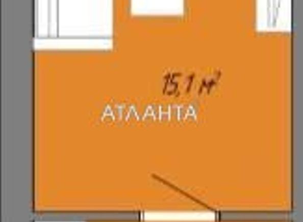 1-room apartment apartment by the address st. Nebesnoy Sotni pr Zhukova marsh pr Leninskoy iskry pr (area 32,7 m2) - Atlanta.ua