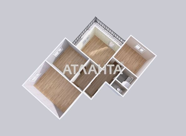 3-кімнатна квартира за адресою вул. Ільфа та Петрова (площа 69,3 м²) - Atlanta.ua - фото 20